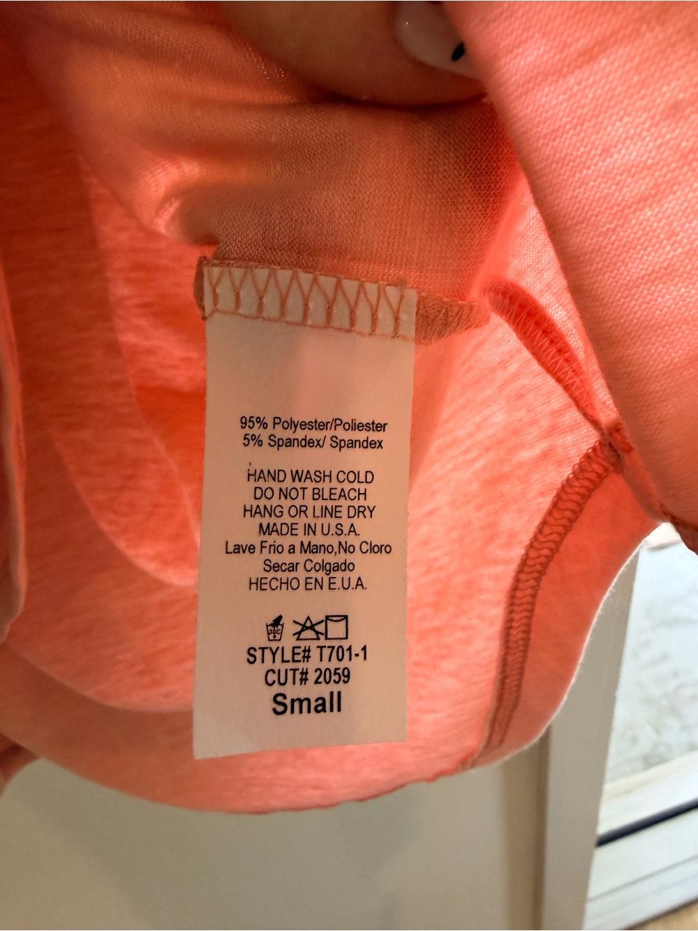 Peel Love Coral 'Here Comes The Sun' Short Sleeve Tee - Picture 3 of 4
